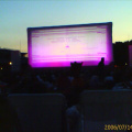 Giant Screen for La Villette's Summer Movies... In the Parc